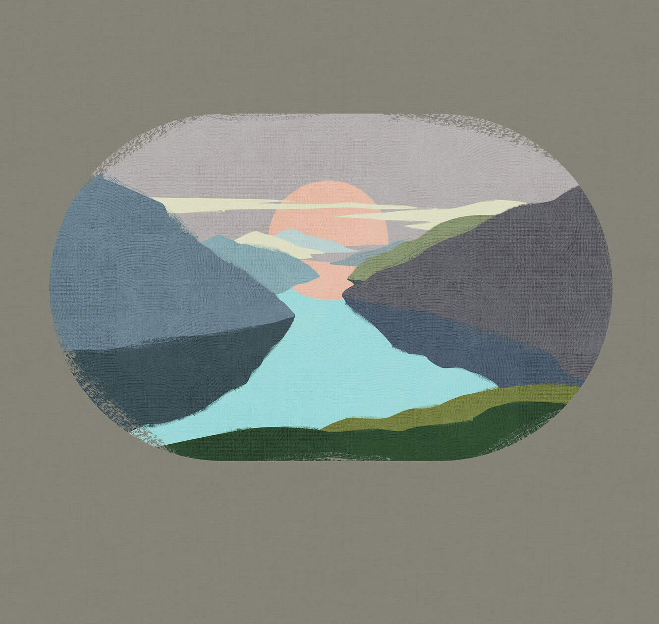 Панно Luna Круиз Путешествие в интерьере Закат CRZ2 005 3×2 Панно Luna Круиз Путешествие в интерьере Закат CRZ2 005 3×2